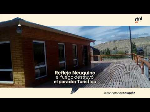 #ReflejoNeuquino Incendio dejó una familia sin nada: el fuego destruyó el parador Turistico