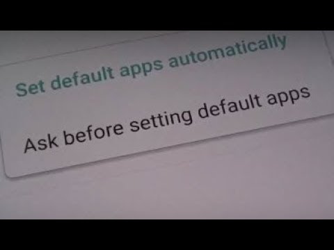 Samsung Galaxy S9 / S9+: Set Phone to Ask Before Setting Default Apps