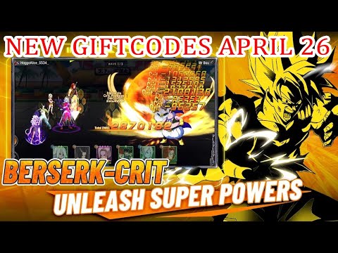 Fury Fighter New Giftcodes April - DB RPG Android iOS | Regional Struggle Ultimate Gift Codes