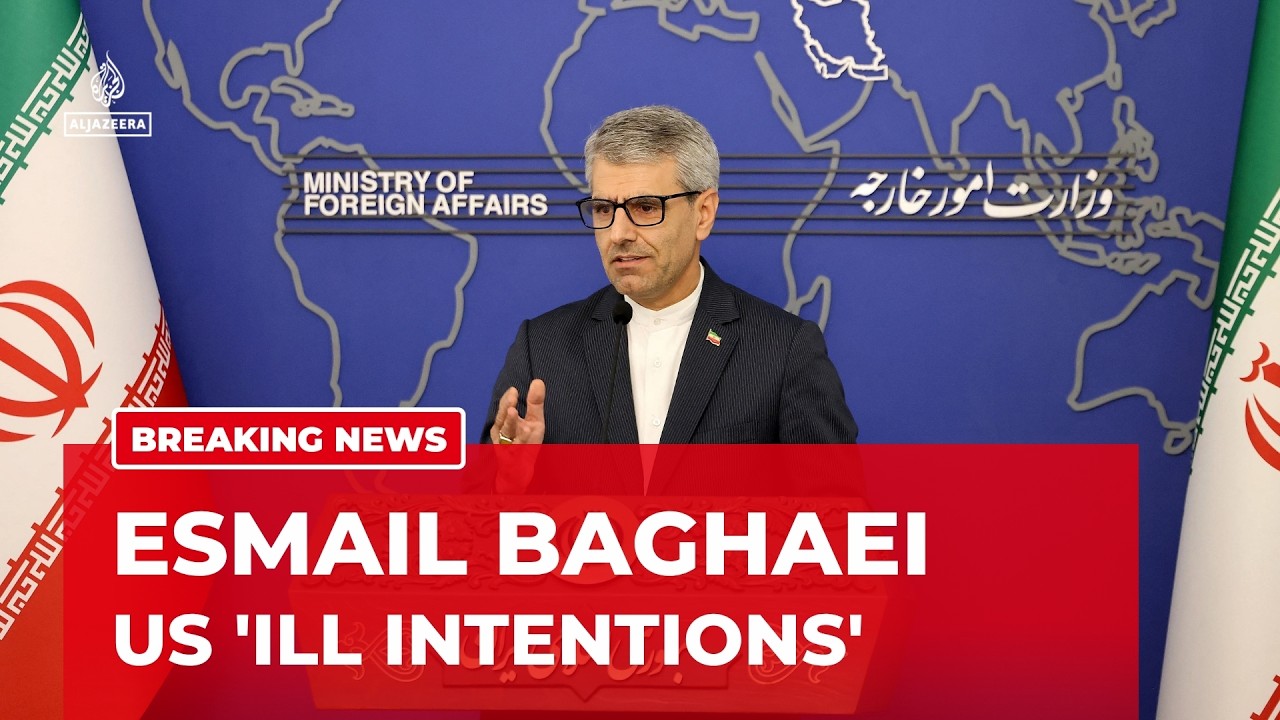 Video: Iran spokesperson vows resistance to US strikes and sanctions amid Hormuz tensions