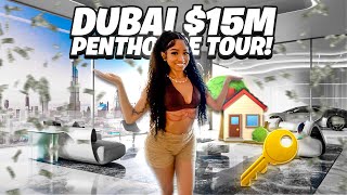 $15,000,000 Dubai Penthouse Tour! | dymondsflawless