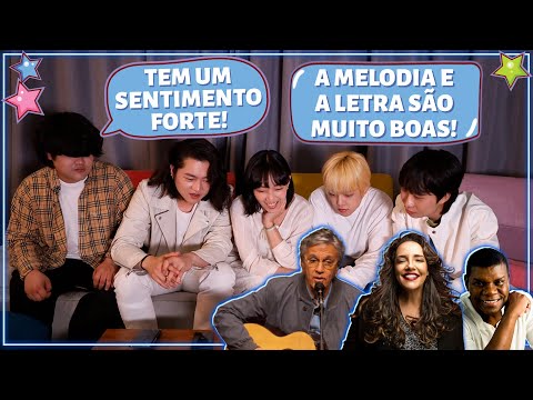 KOREAN BAND REACTS TO MPB LYRICS - CAETANO VELOSO, CARTOLA, ANA CAROLINA (WITH YOUDABINBAND)