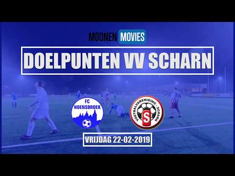 Doelpunten VV Scharn (tegen FC Hoensbroek) 22-02-2019