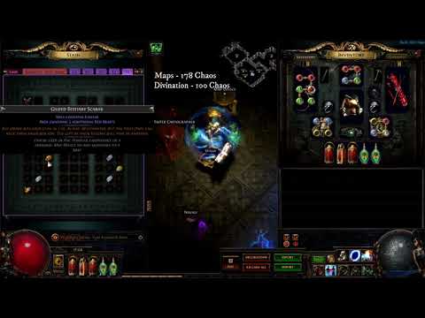 [PoE] 3.5 Betrayal : Loot from 50 T11 Lair Maps