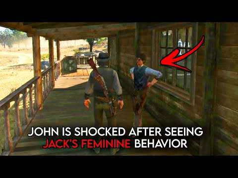 Jack Marston shocks John with his Femininity | Rdr1