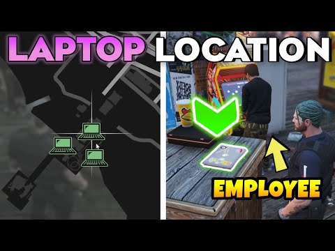 GTA Online Locate the Employee with the Laptop in Breaking and Entering (Cluckin Bell Farm Raid)