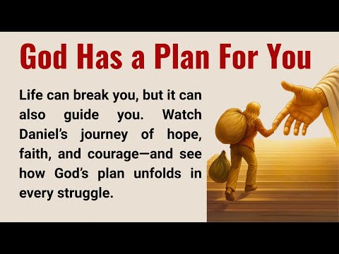✅ God Has a Bigger Plan for You – Trust the Journey || Graded Reader || Improve Your English Fluency