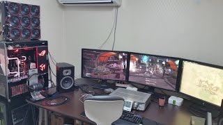 사스타샤 침식 동굴 트리플 모니터 플레이 영상