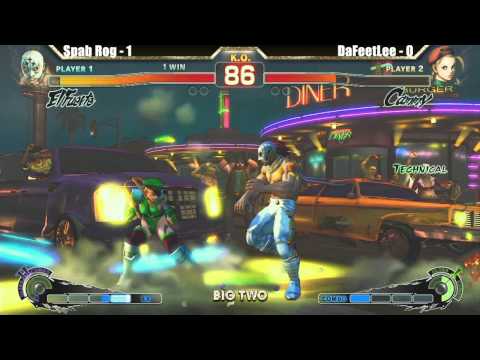 SSF4 AE 2012 Spab Rog vs DaFeetLee - Big Two #6 Tournament Sponsored by TGS