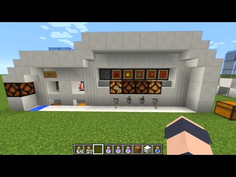 Minecraft - Tutorial: Automatic Potion Brewing Lab