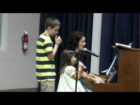 7/08/12- Roberson's singing  "Amazing Grace My Chains Are Gone"