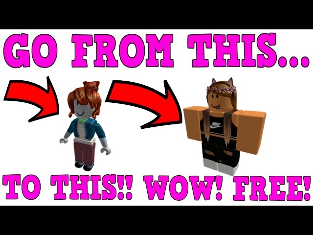 How To Get Free Clothes For Your Avatar On Roblox