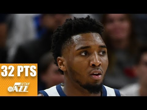 ドノバン・ミッチェルが開幕戦vsサンダーで見せ場を作る｜2019-20 NBAハイライト (Donovan Mitchell puts on a show in season opener vs. Thunder | 2019-20 NBA Highlights)