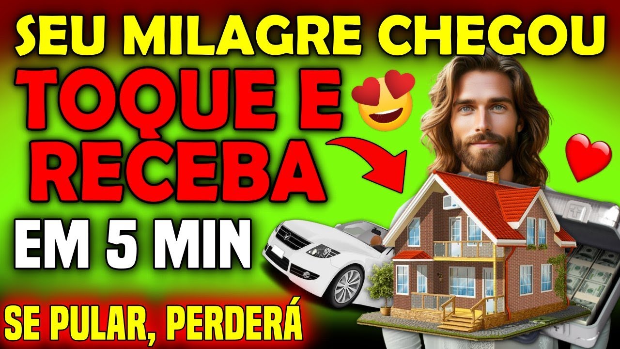 😍 DEUS TE DIZ: Ainda Hoje Uma Grande Soma de Dinheiro Entrará Em Sua Conta Bancária!