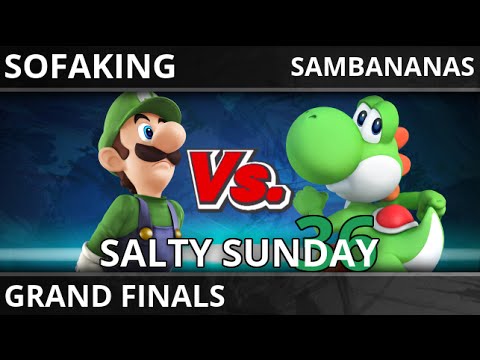 Salty Sunday @ eBash 36 (WiiU) - Sofaking VS NGN | SamBananas - Grand Finals