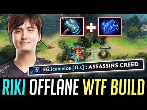 Don't try this for your own MMR's sake! - iceiceice RIKI Offlane - WTF BUILD DOTA 2