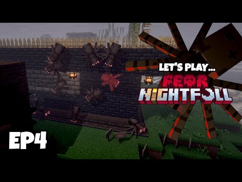 IMMERSIVE ENGINEERING Steel, Power and Electric Defenses in FEAR NIGHTFALL Hardcore Ep 4