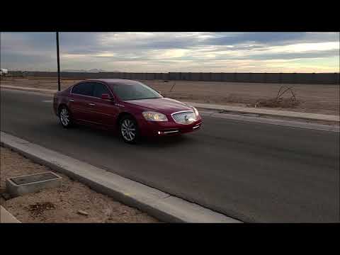 2010 BUICK LUCERNE SUPER DRIVING AND ACCELERATING