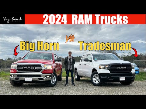 2024 RAM 1500 Big Horn vs Tradesman