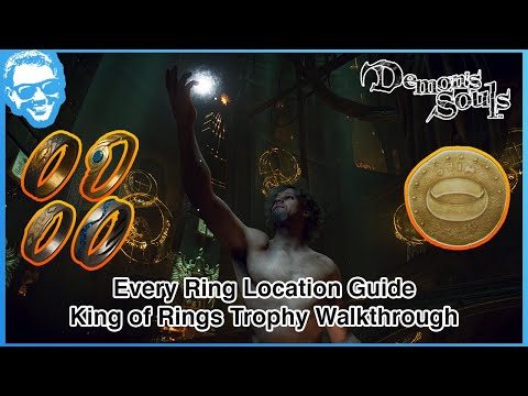 All Ring Locations Guide - King of Rings Trophy - Demon's Souls Remake [4k HDR]