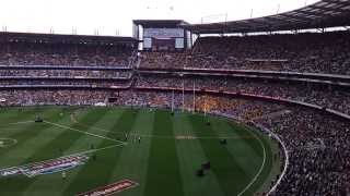 2013 AFL Grand Final - 100,000 people singing "Up there Cazaly"