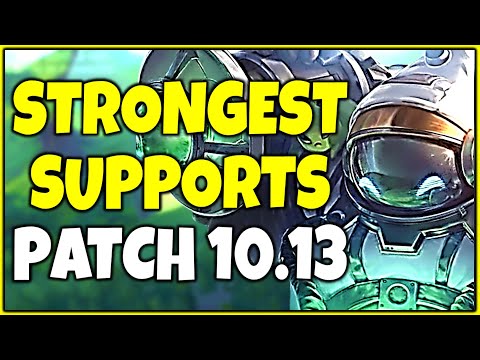 Top 5 Strongest Supports Patch 10.13 - League of Legends