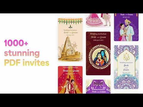 Wedding Invitation Card Maker Video