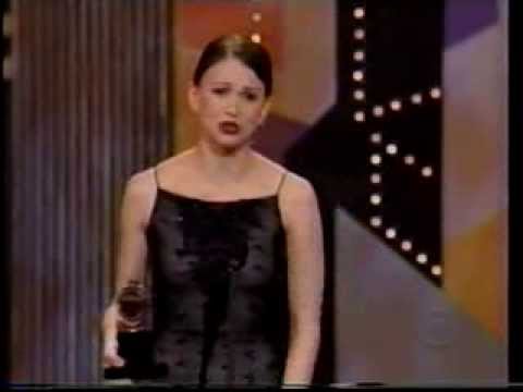 Sutton Foster wins 2002 Tony Award for Best Actress in a Musical