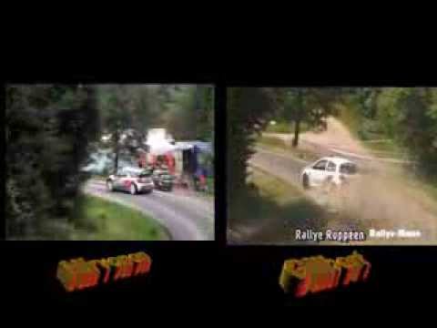 Rallye - Hivonen vs Gilbert - épingle gauche