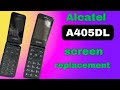Alcatel A405dl Screen Replacement Tracfone Flip Phone