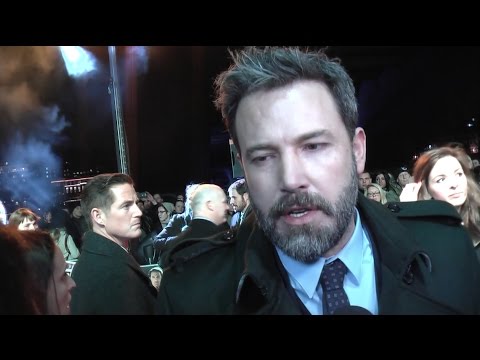 European Premiere: Ben Affleck, Robert Glenister, Chris Messina | Live By Night