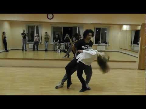 Zouk Class 17.05.12 at Brazuka Dance School - Wakko Oliviér & Маша Величкина