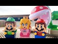 LEGO Mario Luigi And Princess Peach Play A Dangerous Game Legomario