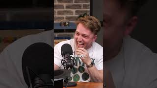 This is the hardest we've ever seen him laugh