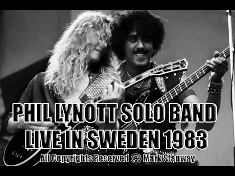 Phil Lynott Solo Band 'KING'S CALL' Live in SWEDEN 83