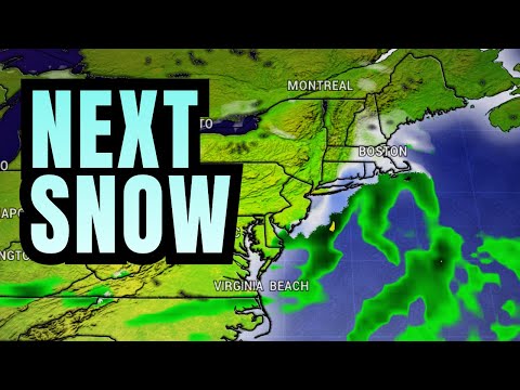 The Next Area of Snow...