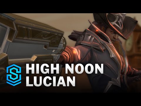 High Noon Lucian Wild Rift Skin Spotlight