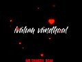 Kannil Anbai Solvale Lyric Video Status