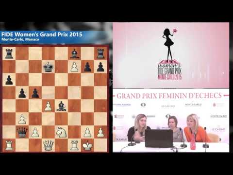 Round 11 Skripchenko Almira (FRA) 1/2 - 1/2 Muzychuk Mariya (UKR)