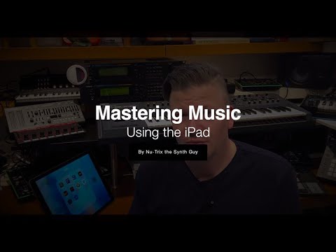 Mastering music on iPad- testing 4 iApps solutions