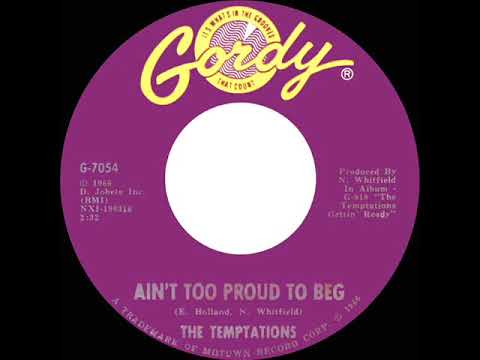 1966 HITS ARCHIVE: Ain’t Too Proud To Beg - Temptations (mono)