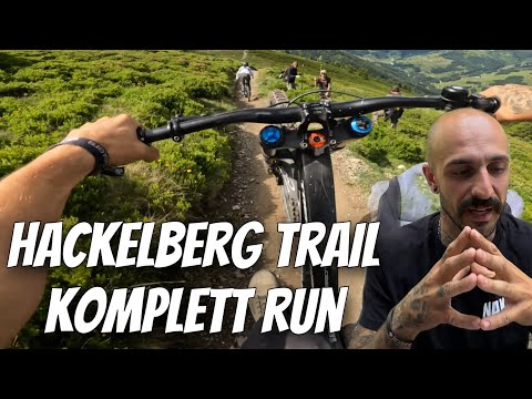 Saalbach Hinterglemm Hackelberg Trail Komplette Abfahrt