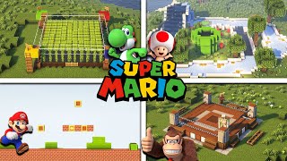 MINECRAFT: Super Mario Build Ideas (5 mini Games)