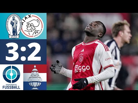 Pokalsensation! Viertligist Hercules schmeißt Ajax raus | USV Hercules - Ajax Amsterdam