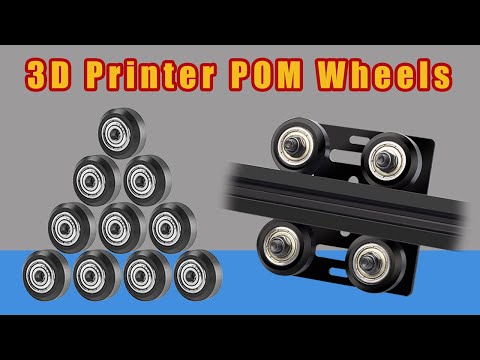 Ender 3 POM Wheels 3D Printer Pulley 625zz Bearings