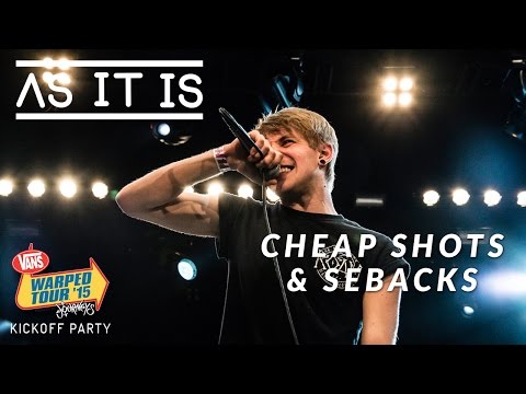 As It Is - Cheap Shots & Setbacks (Live 2015 Warped Tour Kickoff Party)