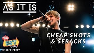 As It Is - Cheap Shots &amp; Setbacks (Live 2015 Warped Tour Kickoff Party)