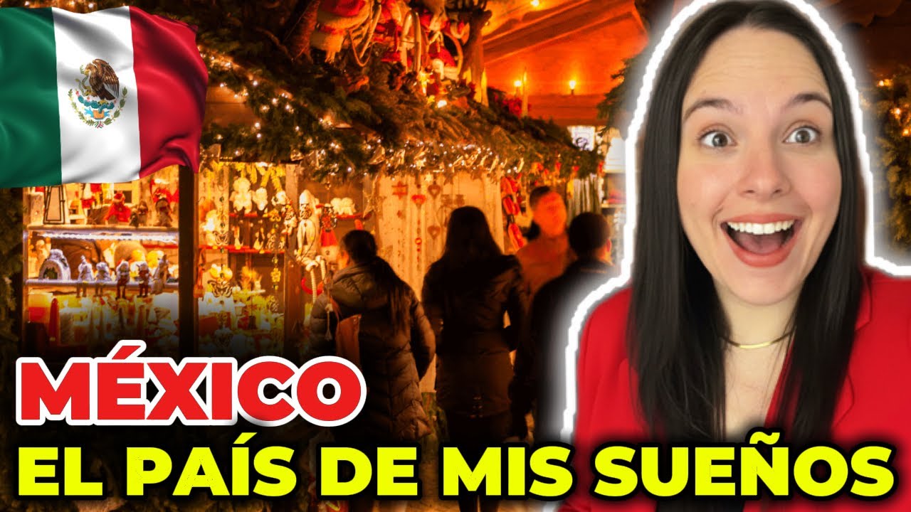 🤯¿Mejor que en Europa? Así se vive la NAVIDAD en México 🇲🇽 