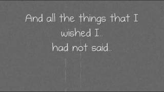 Snow Patrol - You Could Be Happy(Lyrics!)