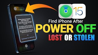 Find Your iPhone After it’s Powered OFF/ LOST OR STOLEN